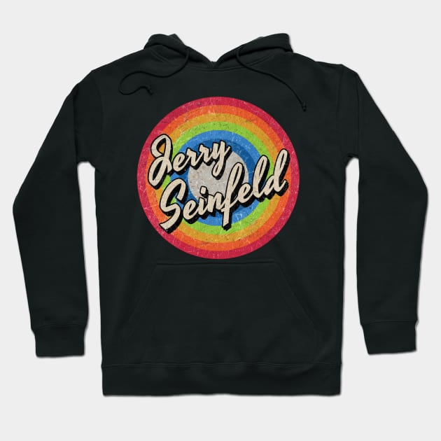 Vintage Style circle - Jerry Seinfeld Hoodie by henryshifter